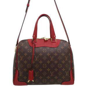 Louis Vuitton Monogram Leather Brown Retiro Bag